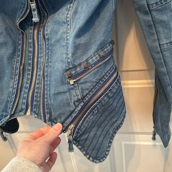 Shalang Studded Jean jacket - Picture 4 of 7